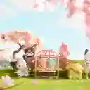 Caja Sorpresa Con Flores y Kimono Sanrio Miniso