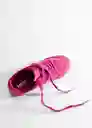 Zapatos Deportiva Superf Fucsia Talla 41 Mujer Mango