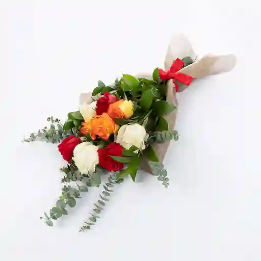 Bouquet 9 Rosas Mix
