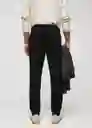 Pantalón Murlo Negro Talla 40 Hombre Mango