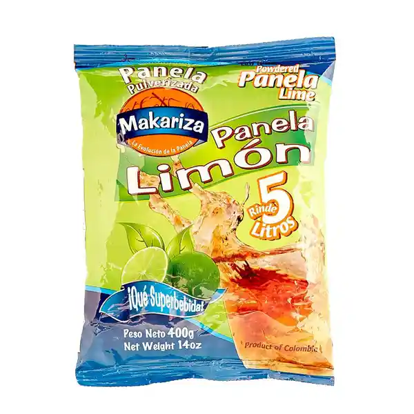 Makariza Panela Pulverizada Limón