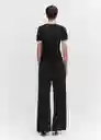 Top Gossip-W Negro Talla M Mujer Mango