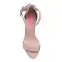 Sandalias Tacón Naia Nude Talla 34