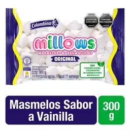 Millows Masmelos Original Sabor a Vainilla