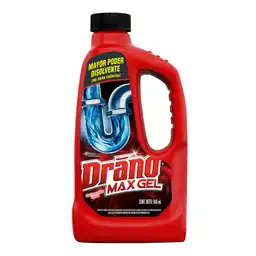 Drano Max Gel Destapa Caño Líquido 946 mL