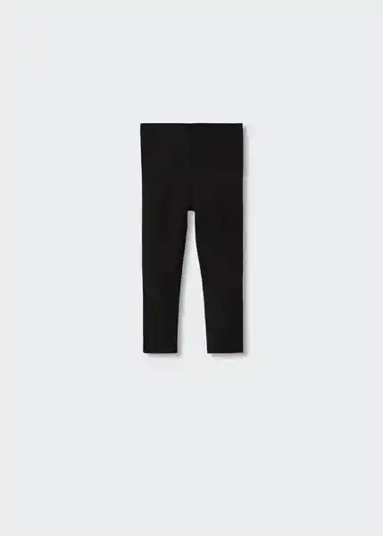 Leggings Linab Negro Talla 72 Niñas Mango