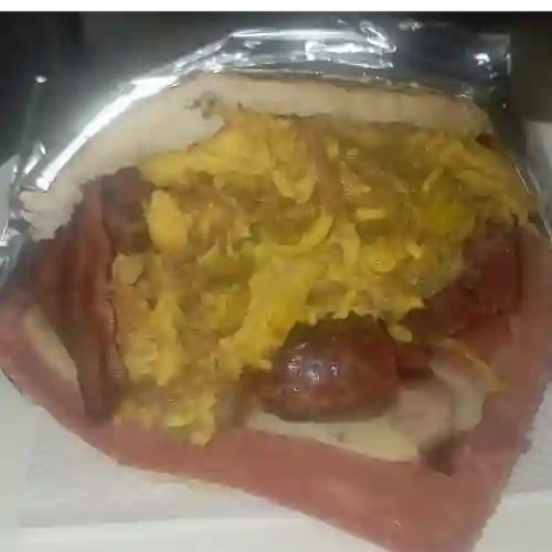 Arepa con Todo
