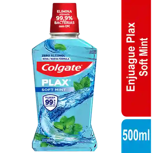 Enjuague Bucal Colgate Plax Soft Mint 500 ml