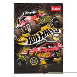 Scribe Carpeta Resorte Hot Wheels 30212763