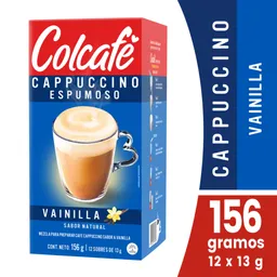 Colcafé Café Cappuccino Instantáneo Sabor a Vainilla