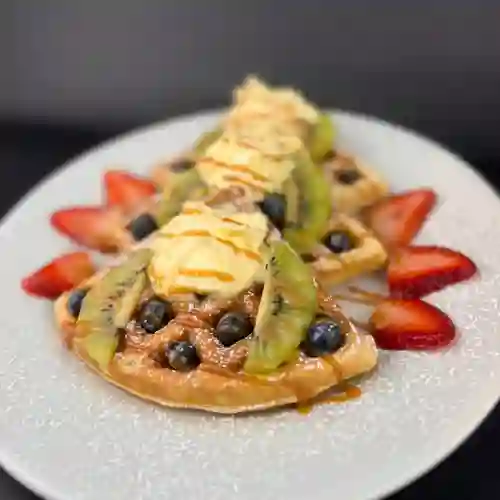 Waffle de Kiwi