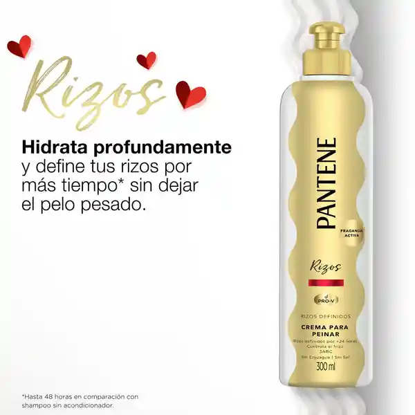 Pantene Crema Para Peinar Pro-V Rizos Definidos