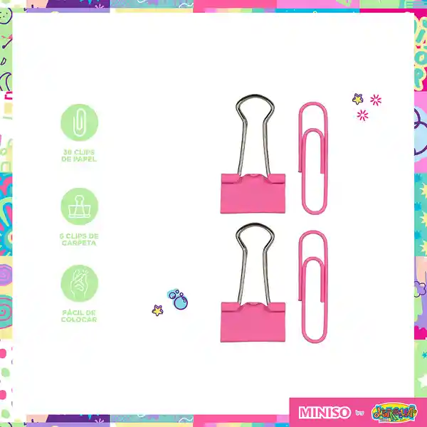 Clip Escritorio Serie Distroller Miniso