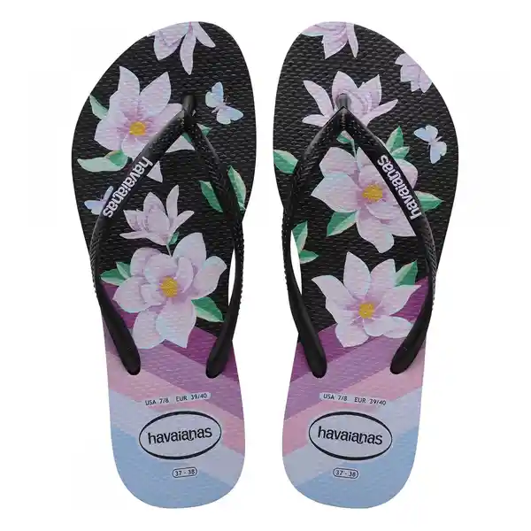 Havaianas Sandalias Slim Floral Multicolor Talla 39-40