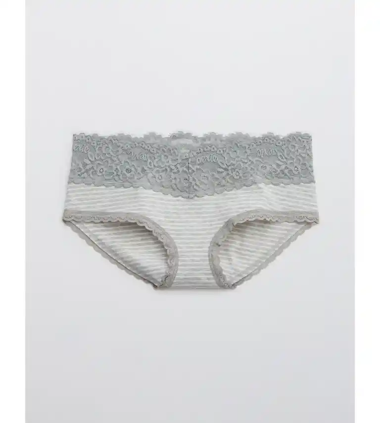 Panti Gris Talla Small Aerie American Eagle