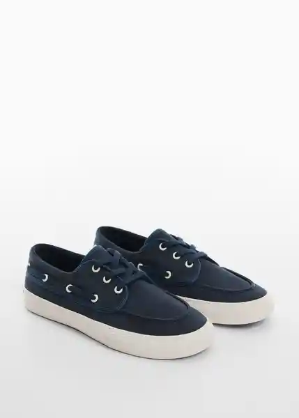 Zapatos Beltran Azul Talla 37 Niños Mango