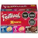 Festival Galletas Rellenas con Crema Sabores Surtidos