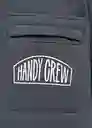 Buzo Sudadera Crew Asfalto Talla 12 Niños Mango
