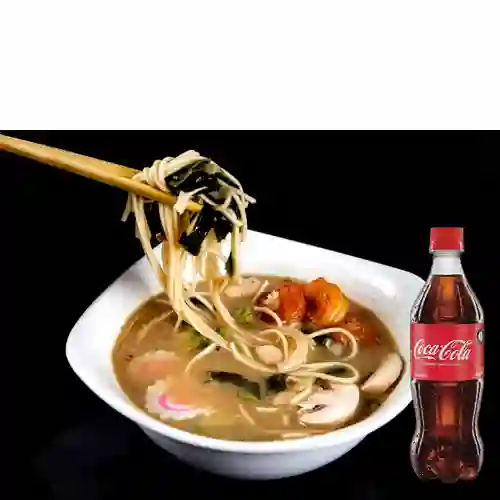 Combo Sopa Ramen + Coca Cola Original 600ML