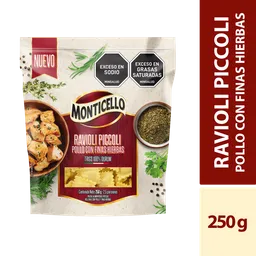 Monticello Ravioli Pollo Finas Hierbas