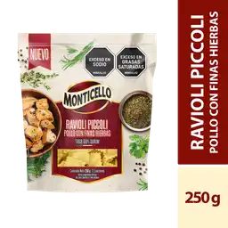 Monticello Ravioli Pollo Finas Hierbas