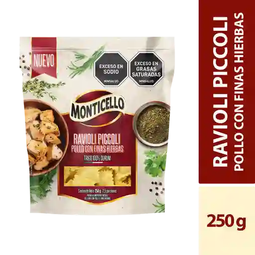 Monticello Ravioli Pollo Finas Hierbas