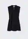 Vestido Delfina Negro Talla Xs Mujer Mango