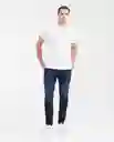 Jean Slim Fit- Famous Azul Clásico Oscuro Talla 32/32 Chevignon