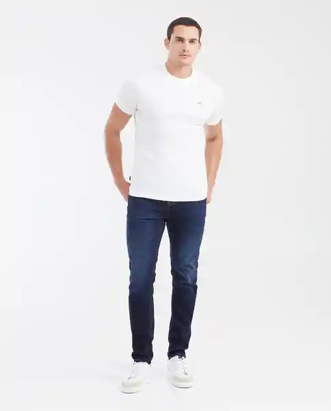 Jean Slim Fit- Famous Azul Clásico Oscuro Talla 32/32 Chevignon