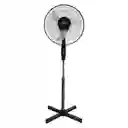 Home Elements Ventilador de Pedestal 3 Velocidades Negro 16"