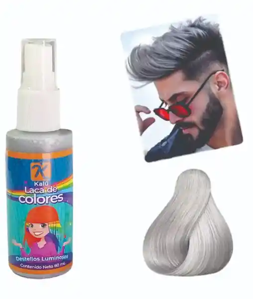 Kalú Laca Cabello Plata