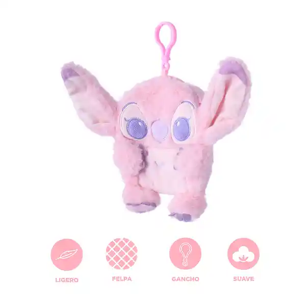 Monedero de Peluche Ángel Serie Disney Lilo & Stitch Miniso