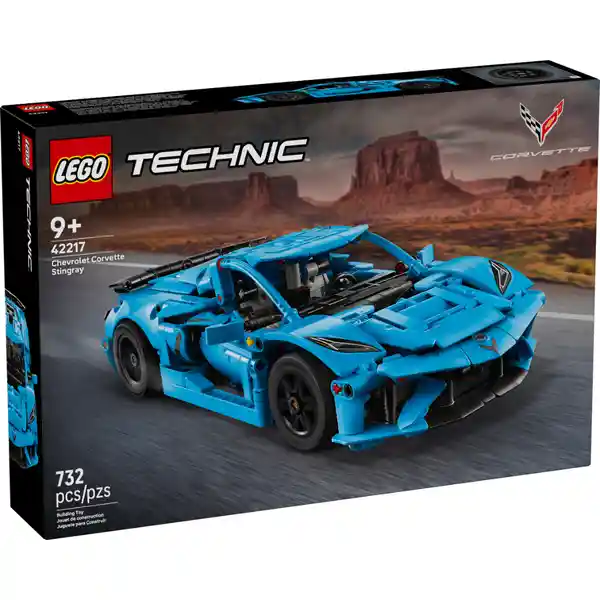 Set Construcción Chevrolet Corvette Stingray Azul Lego