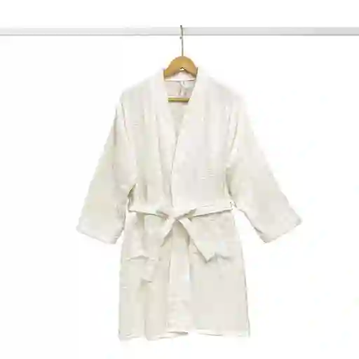 Bata Baño 100% Algodón en Beige 280 g