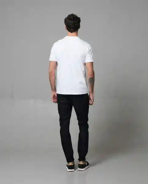 Camiseta Hombre Blanco S 103G003_BLA110601 Rifle