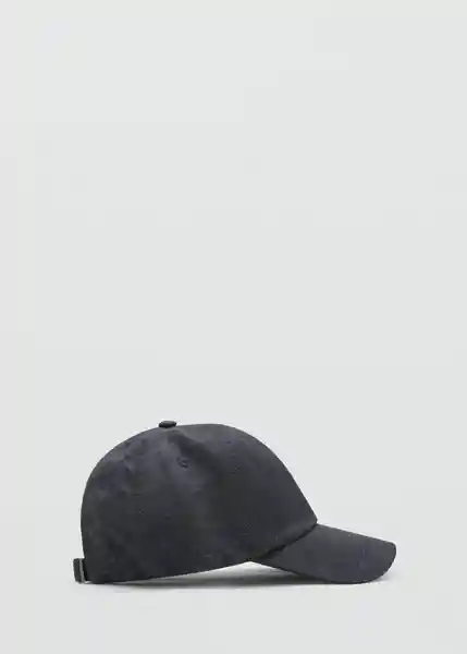 Gorra Basic Negro Talla 99 Hombre Mango