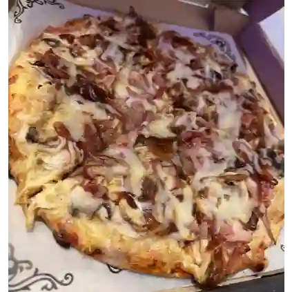 Pizza Tocineta Bbq Pequeña