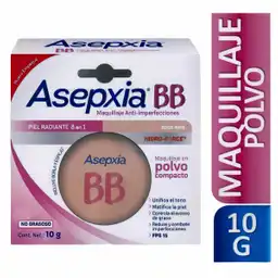 Asepxia Bb Maquillaje Polvo Beige Claro