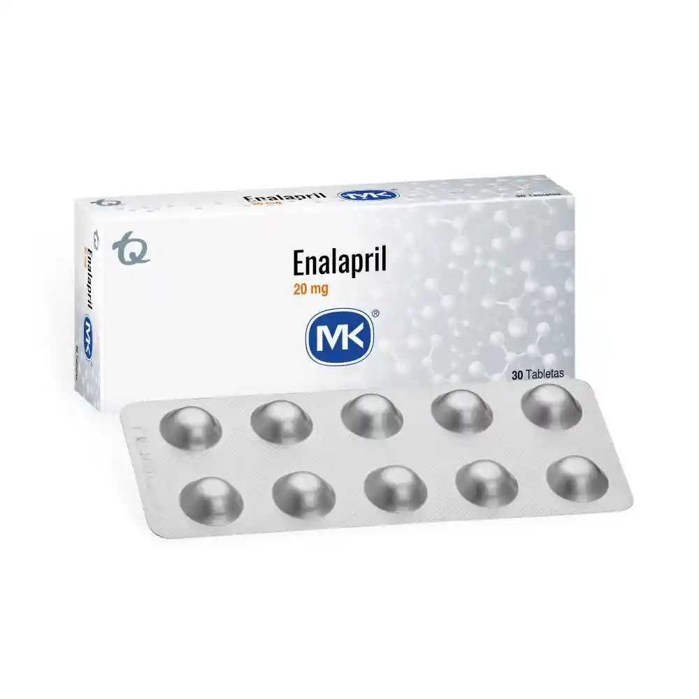 Mk Antihipertensivo (20 mg) 30 Tabletas
