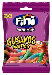 Fini Goma en Forma Gusano Sabor Surtido