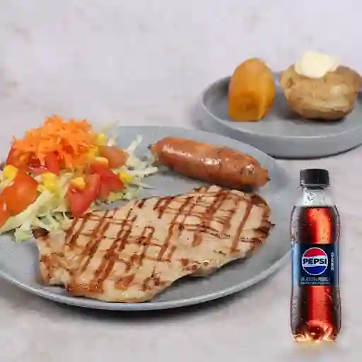 Combo arma tu churrasco de cerdo