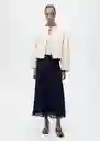 Chaqueta Gioia Arena Talla S Mujer Mango