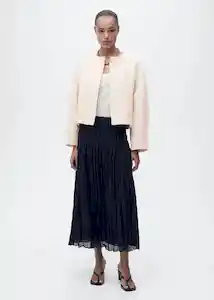 Chaqueta Gioia Arena Talla S Mujer Mango