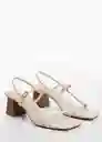 Sandalias Vica Beige Talla 39 Mujer Mango