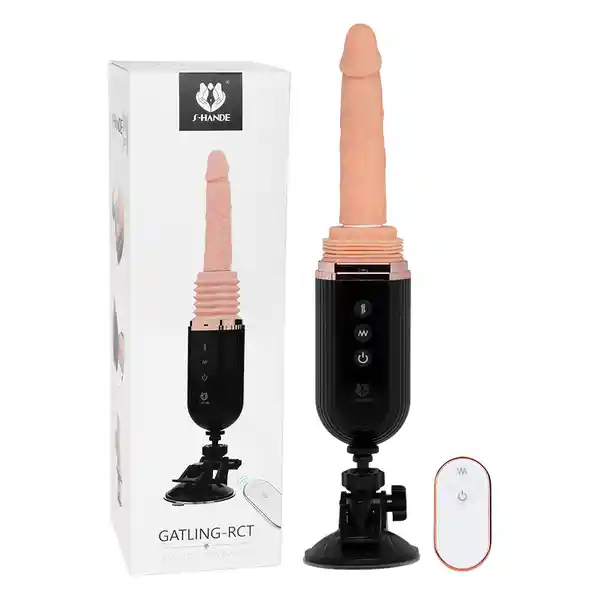 Shande Vibrador Control Remoto Gatling