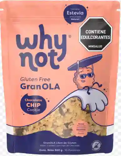 Why Not Granola Gluten Free Sabor a Chocolate Chip Cookie