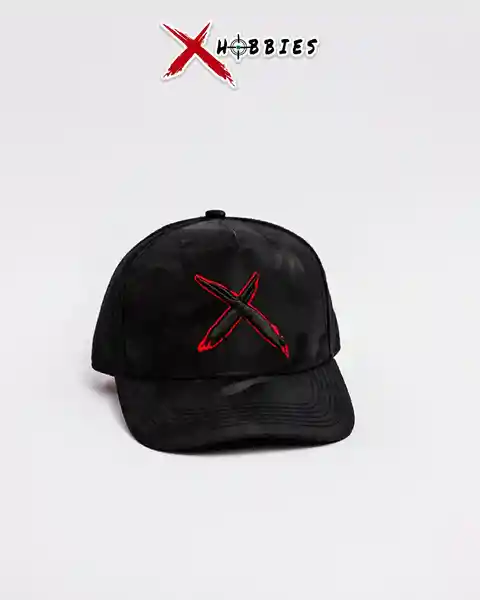 Gorra la Equis Malla Cerrada X Roja