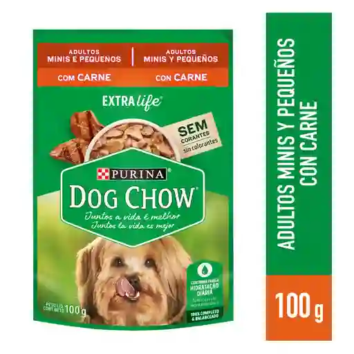 Dog Chow Alimento Húmedo para Perros Adulto Minis y Pequeños