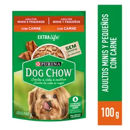 Dog Chow Alimento Húmedo para Perros Adulto Minis y Pequeños
