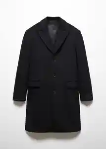 Abrigo Night Negro Talla S Hombre Mango
